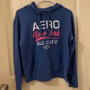 Aeropostale Dark Blue Hooded Top